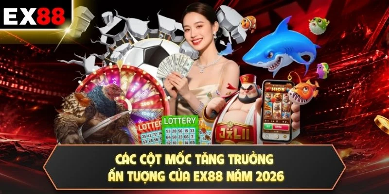 Các cột mốc tăng trưởng ấn tượng của EX88 năm 2026