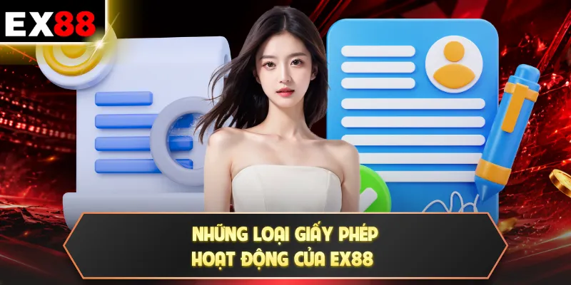 Những loại giấy phép hoạt động của EX88